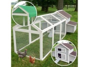 Kurník Scobax Dřevěný kurník a husník s výběhem nebo bez výběhu MARIBOR, 1710x900x1130 mm