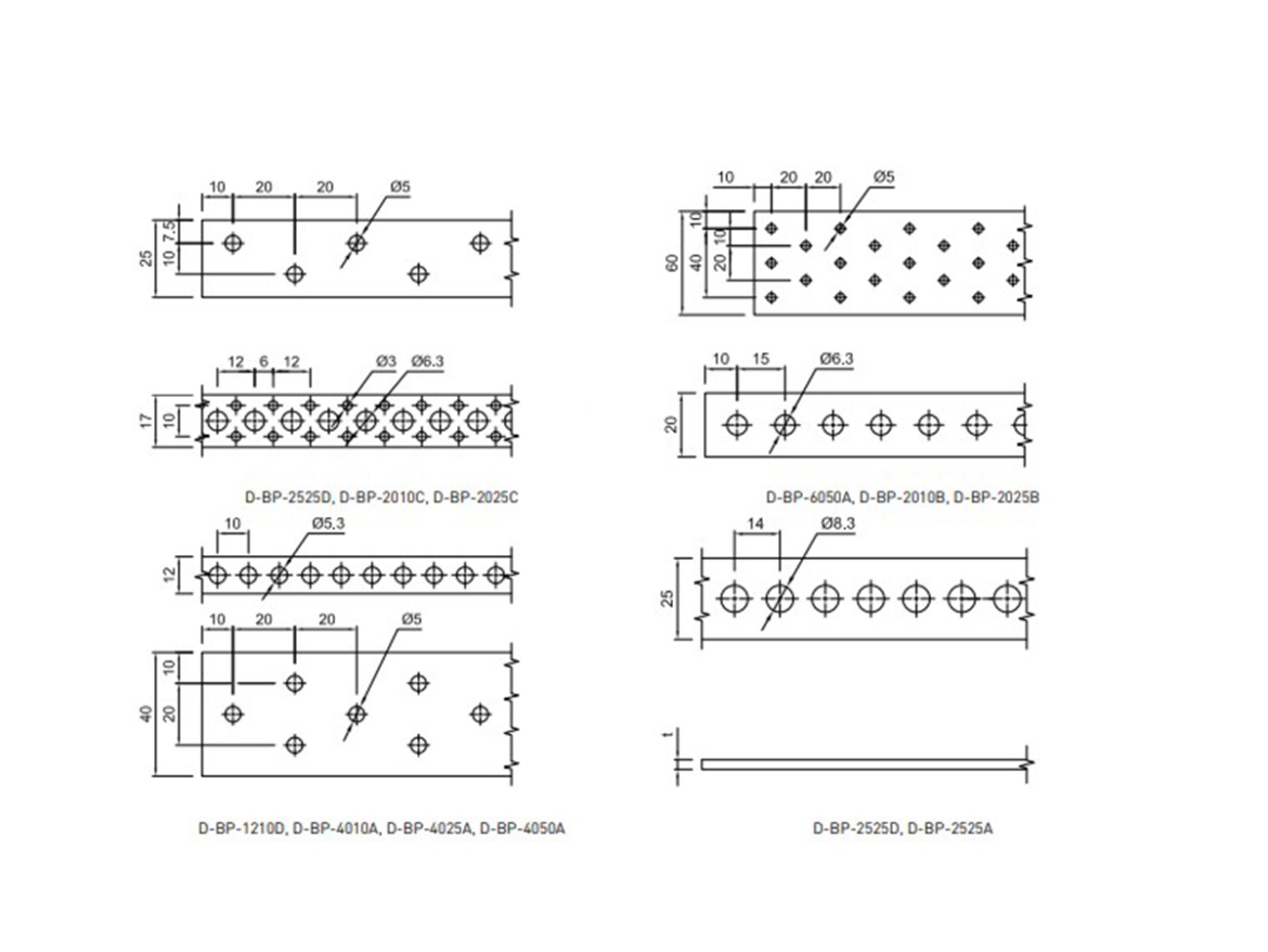Perforovaná páska Koelner D-BP