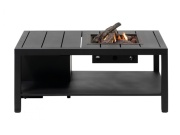 Stôl s plynovým ohniskom COSI Flow Straight