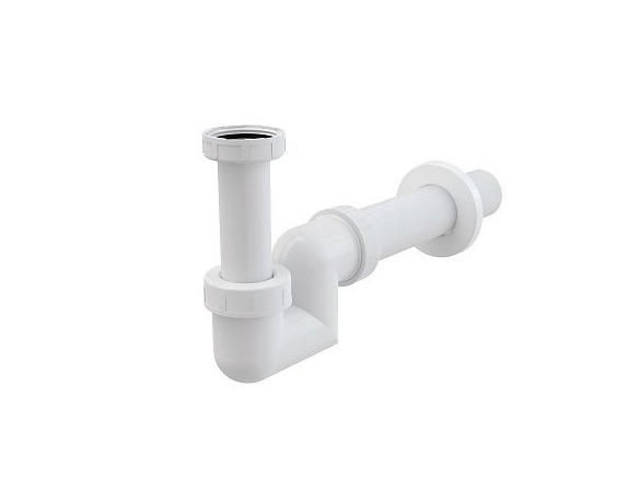 Alcadrain Umyvadlový sifon A45F bez výpusti G 5/4", odpad 40 mm,  A45F-DN40
