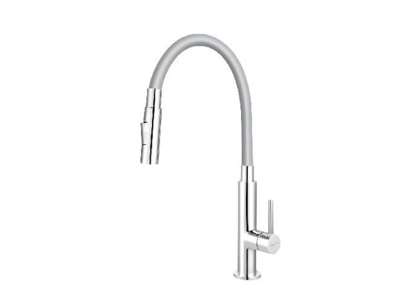 Novaservis Dřezová baterie Ferro, šedá-chrom, stojánková,  70730,0S