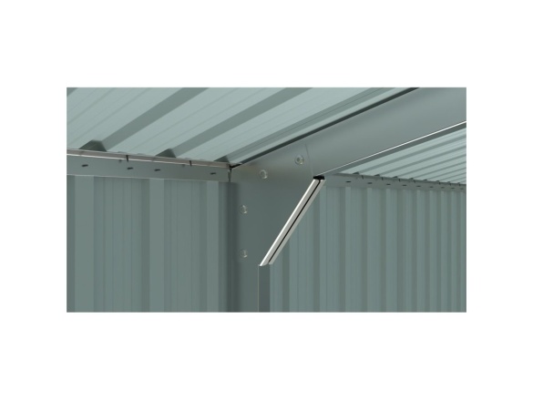 Kovová garáž 3 x 6 m se sedlovou střechou Antracit Riwall PRO RMCG 20x10 Anthracite