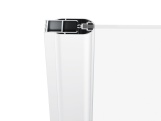 Ravak CSDL2 110, čierna+transparent
