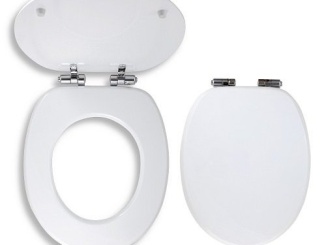 Príslušenstvo –  Novaservis WC sedátko s poklopem, Soft-Close, bílé,  WC/SOFTMDF