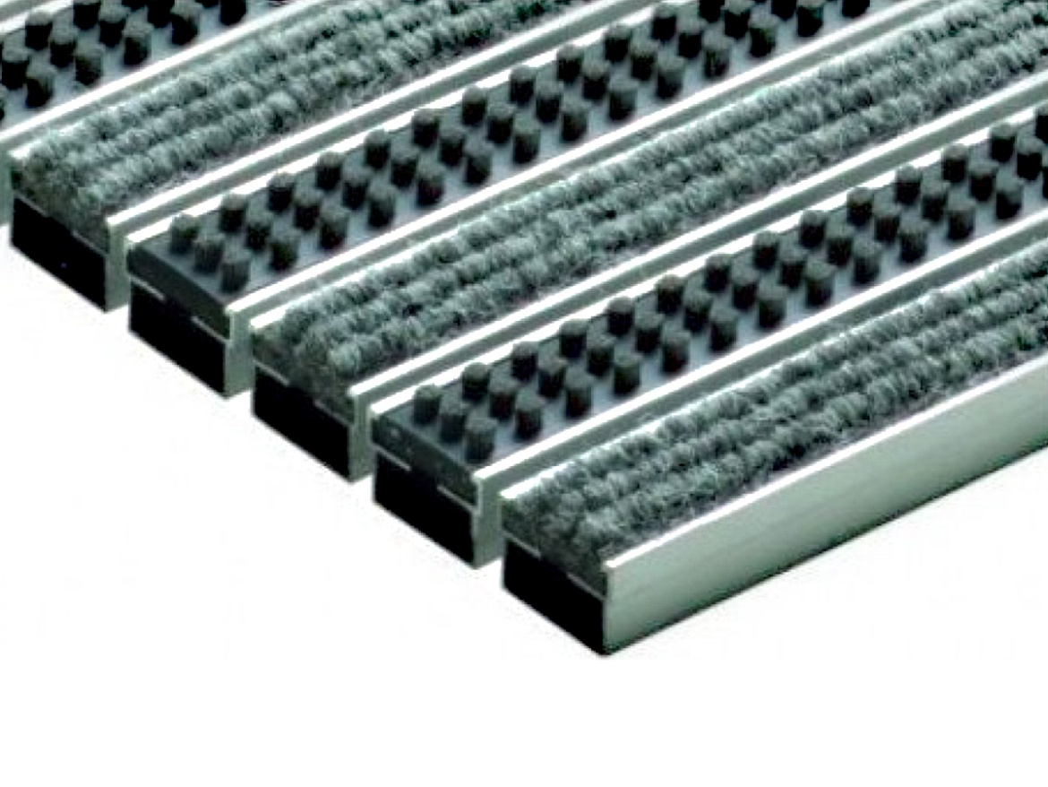 Rohožka ACO Vario plstěná světle šedá