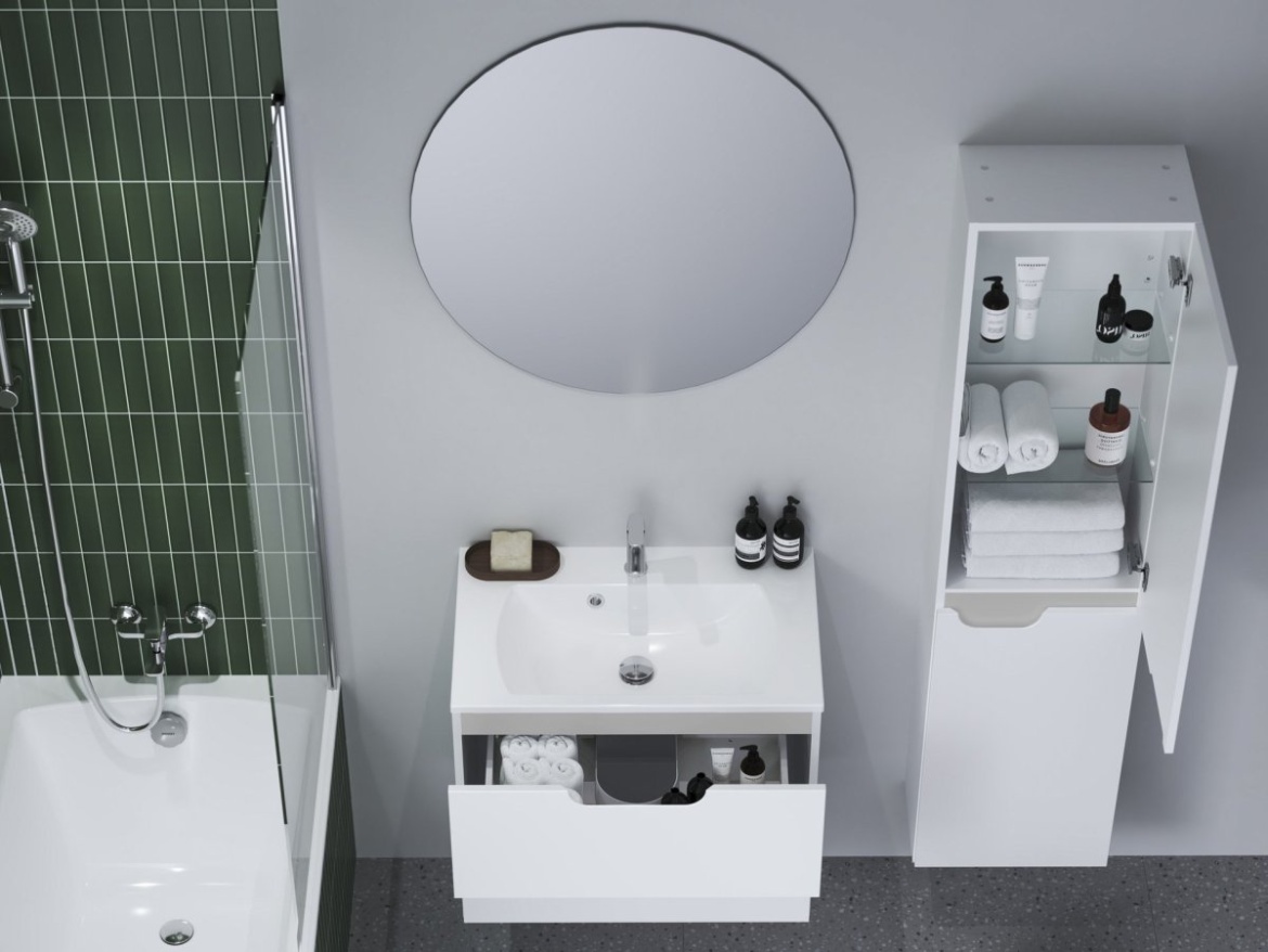 Ravak SB Classic II 40 P, biela