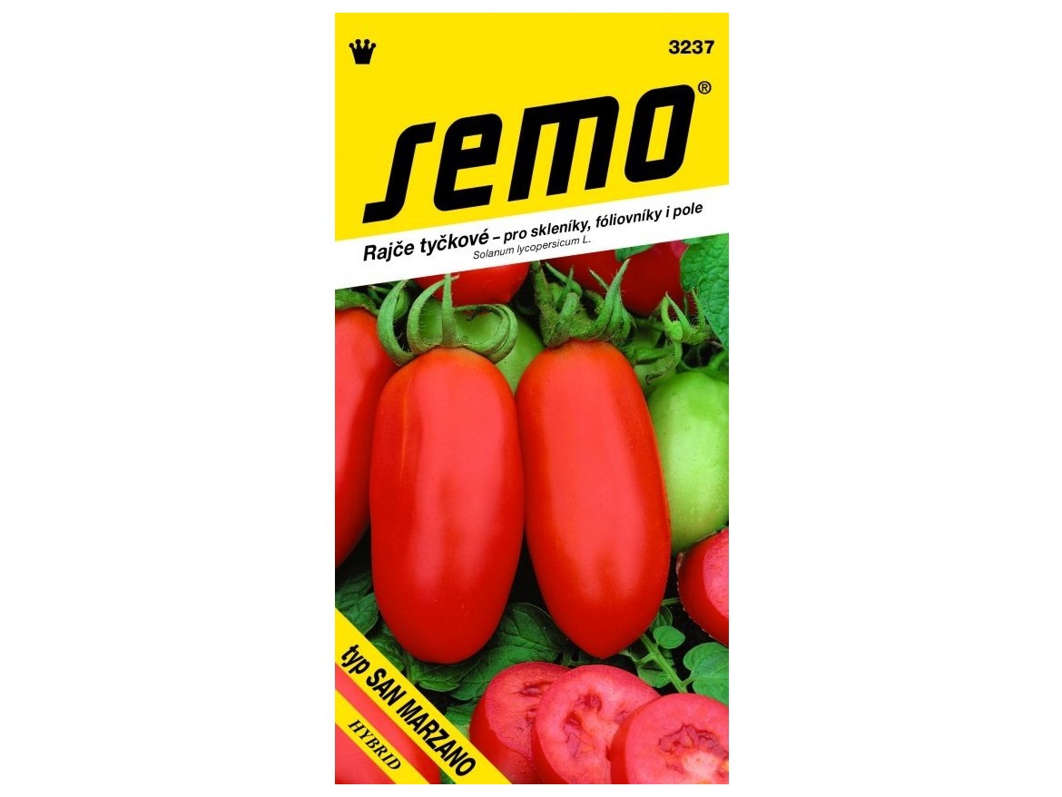 Semo Rajče tyč. - San Marzano Hybrid - Gennaro F1 20s / 3237