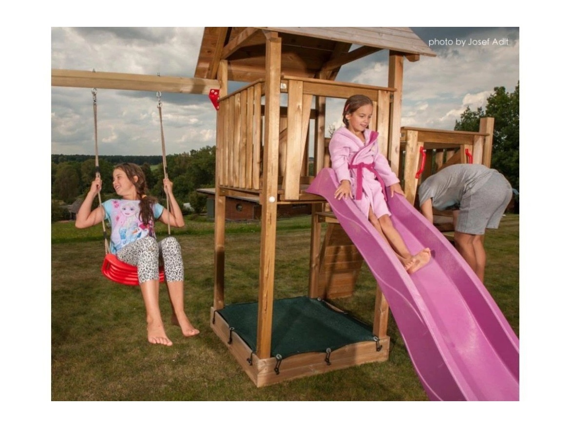 Dětské hřiště se skluzavkou a houpačkou Česká Manufaktura Matýsek