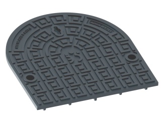 Odvodnění a drenáže –  Celolitinové víko Vlček