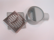 Covernit Vpusť boční - nerez