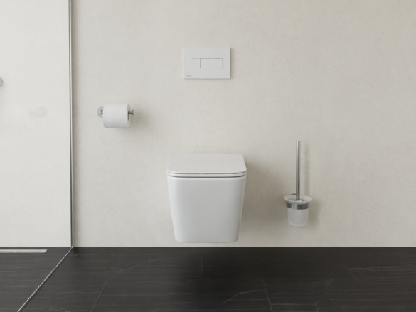 Ravak WC Classic II/Natural RimOff set, závěsný, bílá