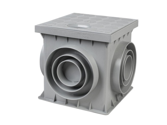 Revizní šachta Bielbet s poklopem