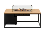 Stůl s plynovým ohništěm COSI Cosiloft 120 Wood