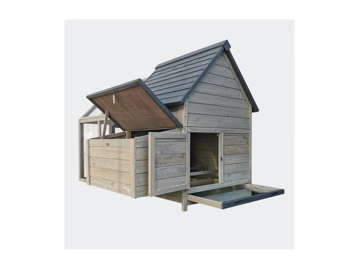 Dřevěný kurník Scobax Corny