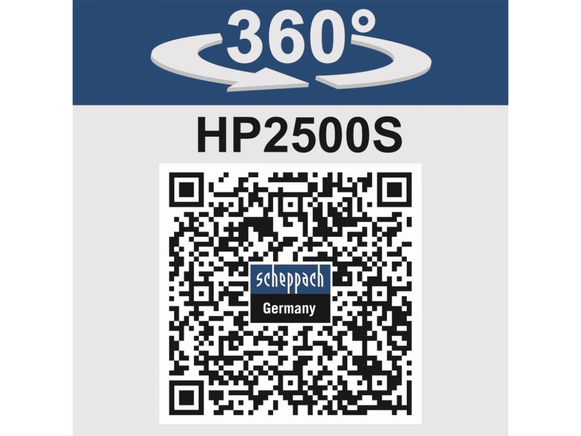 Obousměrná vibrační deska 125 kg Scheppach HP 2500 S