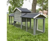 Scobax Dřevěná králíkárna REYKJAVÍK, 2100x540x855 mm