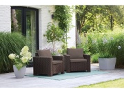 Keter Zahradní křesla  California Mix&Match Chair - 83 x 68 x 72 cm - 2ks - hnědá