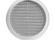 Haco Větrací mřížka kruhová, d 150 mm, se síťovinou, bílá,  0401