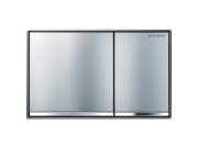 Geberit Deska ovládací GEBERIT OMEGA 60 chrom kartáč/chrom lesk, 115.081.GH.1
