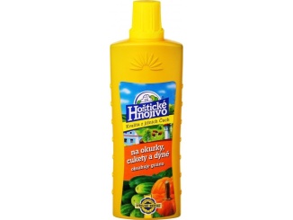 Aljzatok és műtrágyák –  Forestina Hoštické tekuté hnojivo na okurky a cukety s guánem 500 ml