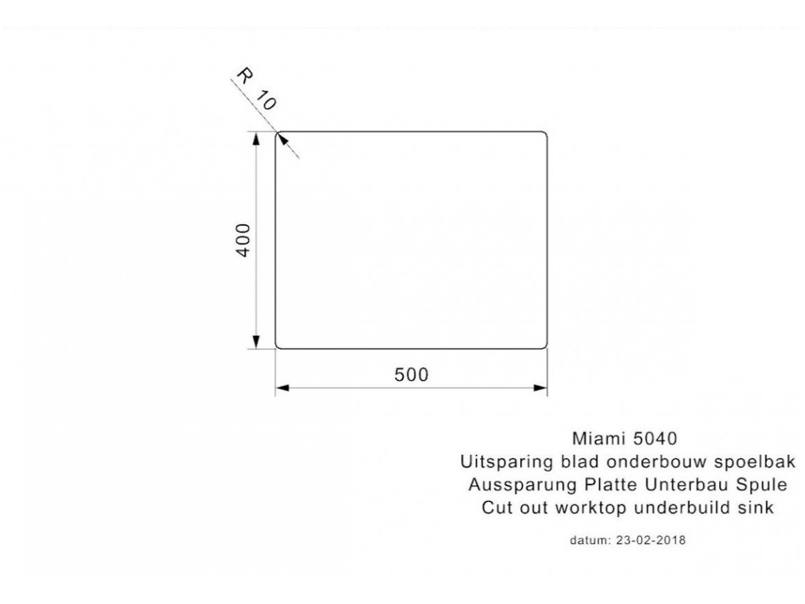 Kuchyňské dřezy Reginox SET Miami 500 Gold + baterie Crystal + příslušenství