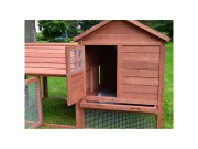 Scobax Dřevěná králíkárna BEROUN, 1560x880x980 mm