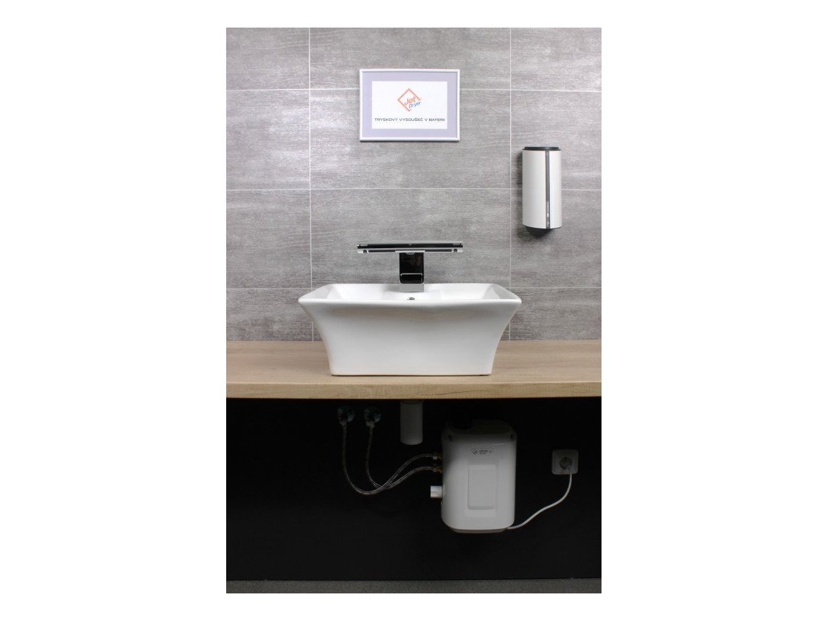 Vysoušeče rukou Jet Dryer AIRTAP 2v1 - hranatá