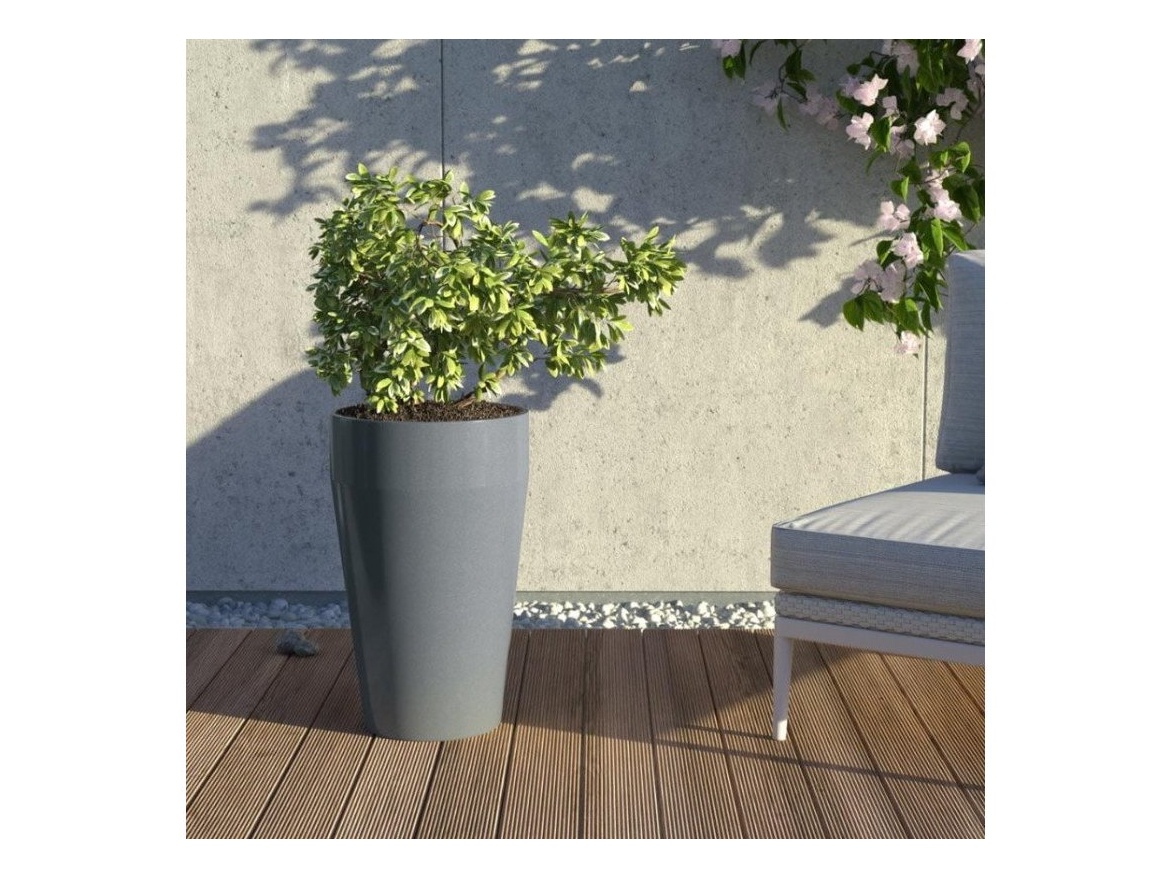 Granitové květináče Granisil granitový květináč MONTI 55 cm