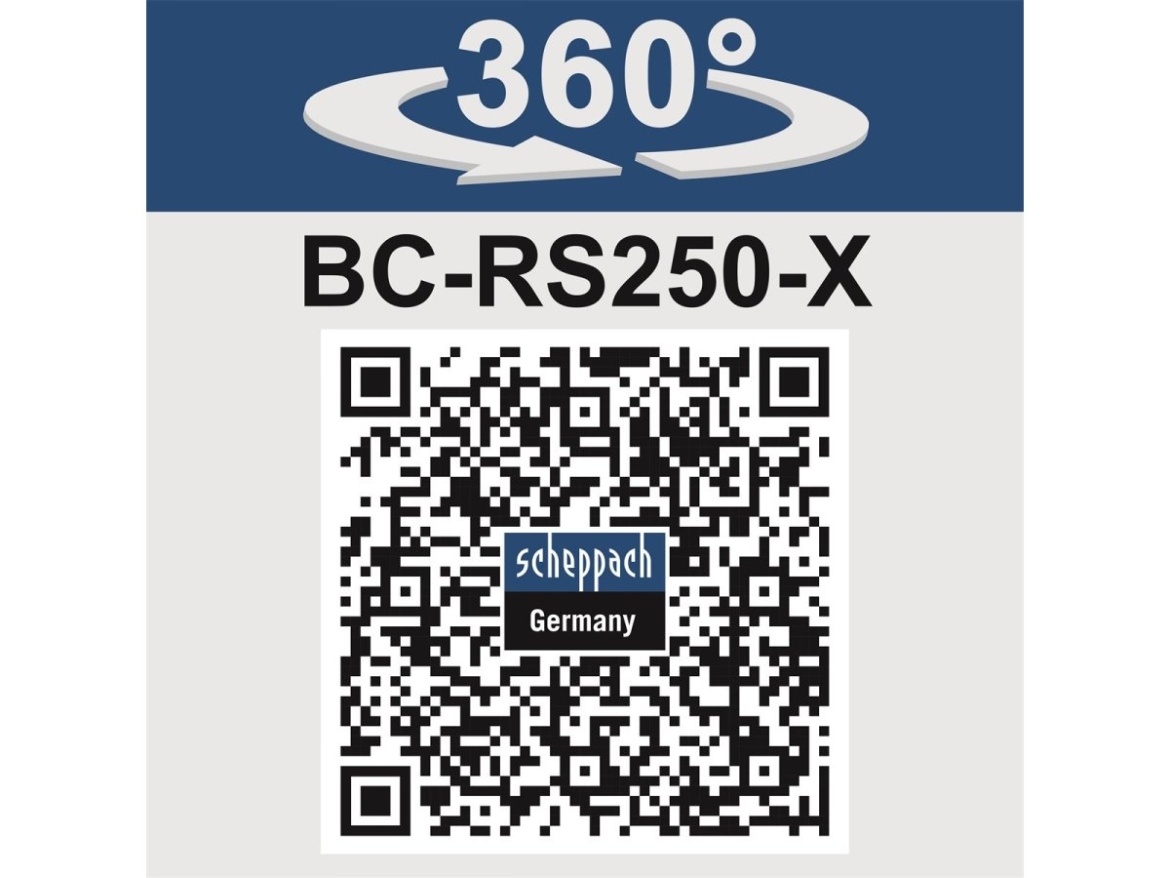 20 V-os IXES akkus ortfűrész (akkumulátor és töltő nélkül) Scheppach BC-RS250-X