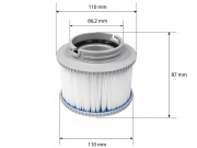 Filtrační kartuše Donner filtrační kartuš MSPA