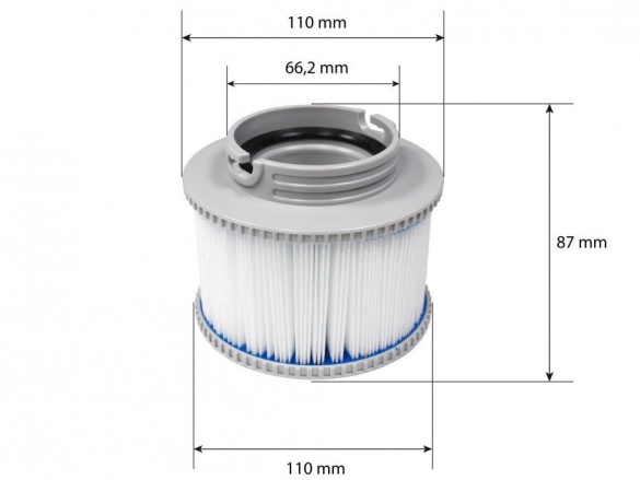 Filtrační kartuše Donner filtrační kartuš MSPA