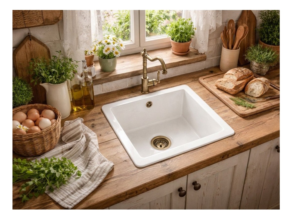 Kuchyňské dřezy Deante Sabor 450