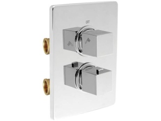 Podomietkové –  Novaservis Sprchová/vanová baterie Aquasave, chrom, podomítková, termostatická, bez příslušenství,  2850R,0