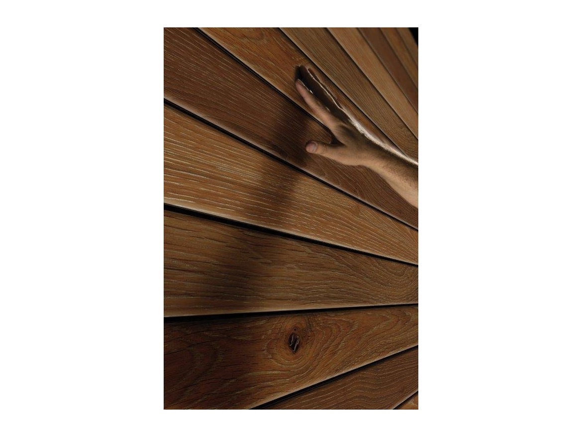 Műanyag kerti ház Keter Signature 7x7 Walnut, s podlahou