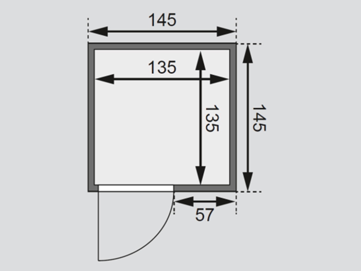 Finská sauna Karibu Sandra