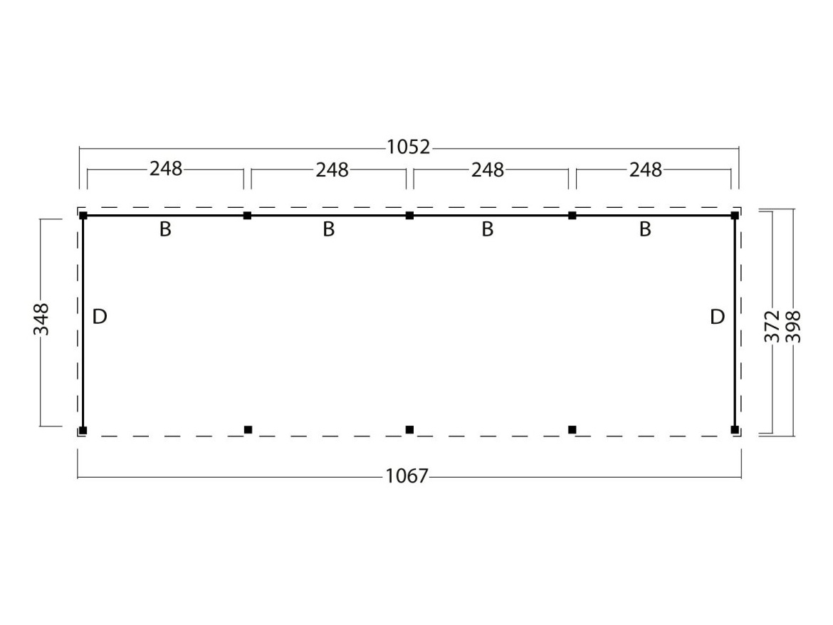 Wood satteldach Göteborg, typ 3 ( Wood Wände)