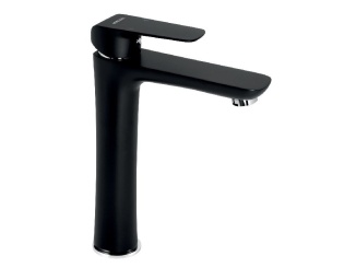 Vodovodní baterie – Novaservis Umyvadlová baterie Nobless Tina, černá/mat, stojánková, bez výpusti, 38501/1,5