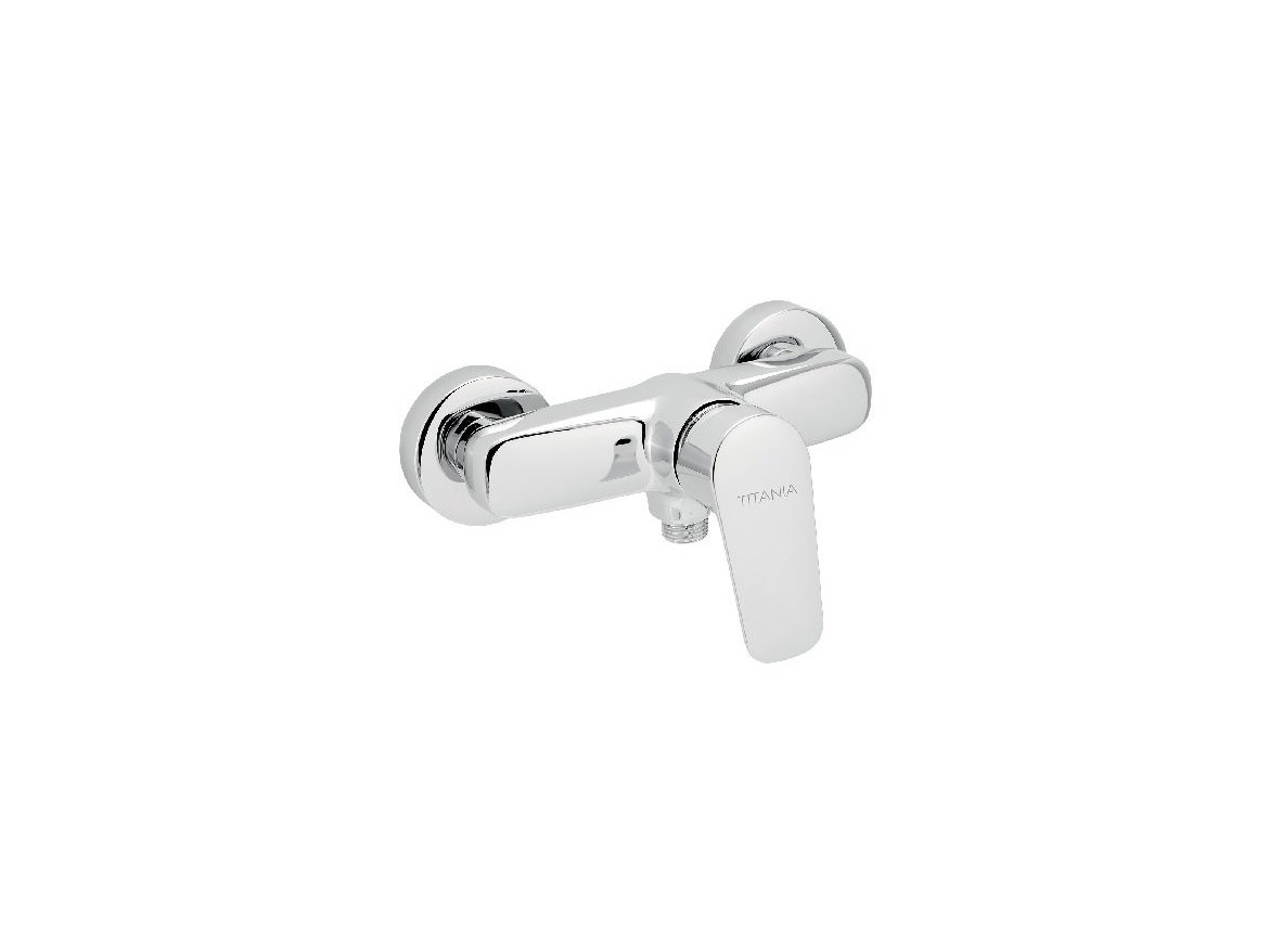 Novaservis Sprchová baterie TITANIA PURE, 150 mm, chrom, nástěnná, bez příslušenství,  90361/1,0