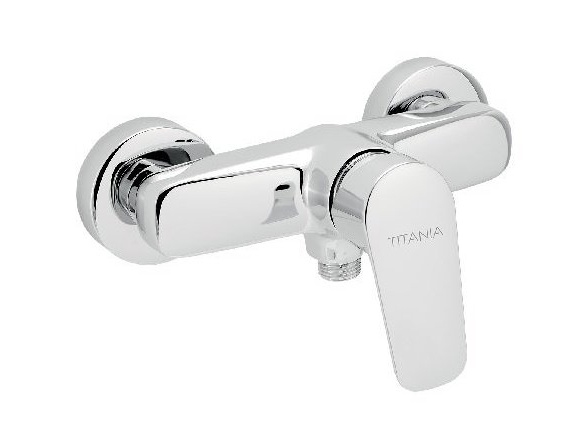 Novaservis Sprchová baterie TITANIA PURE, 150 mm, chrom, nástěnná, bez příslušenství,  90361/1,0