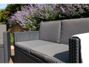 Keter Zahradní set  MONACO s úložným stolem - šedý