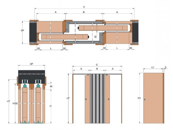 Stavebné púzdro Ermetika Unico Evo Komfort SDK