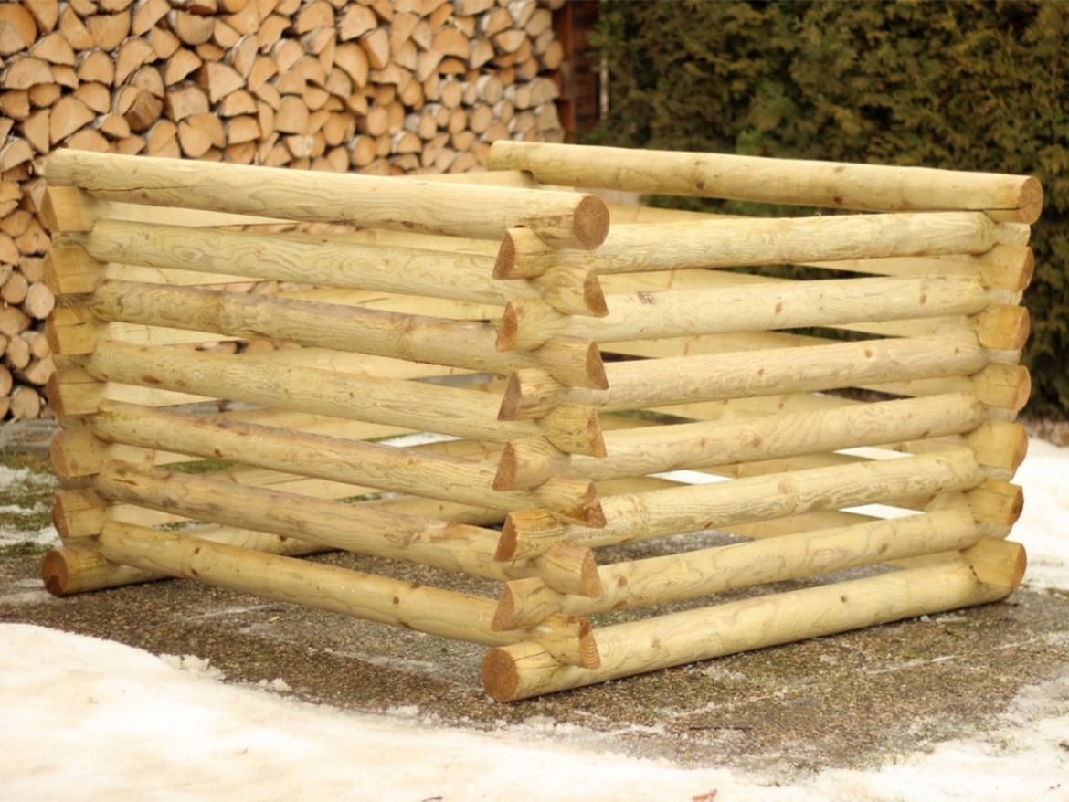 Dřevěný Scobax Kompostér Profi