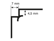 Kronospan Rocko profil pro vnitřní roh