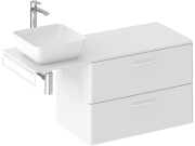 Ravak Madlo Balance II, černá (1 ks)