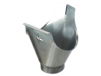 Príslušenstvo pre Odkvapový žľab Gutta Fenz 2000 mm, prírodný pozink, 333/100