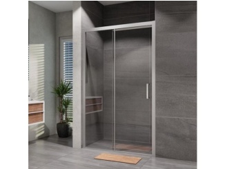 Koupelna a WC –  Lansanit Sprchové dveře Serra 1200 mm, sklo čiré, profil chrom,  SEU12-2