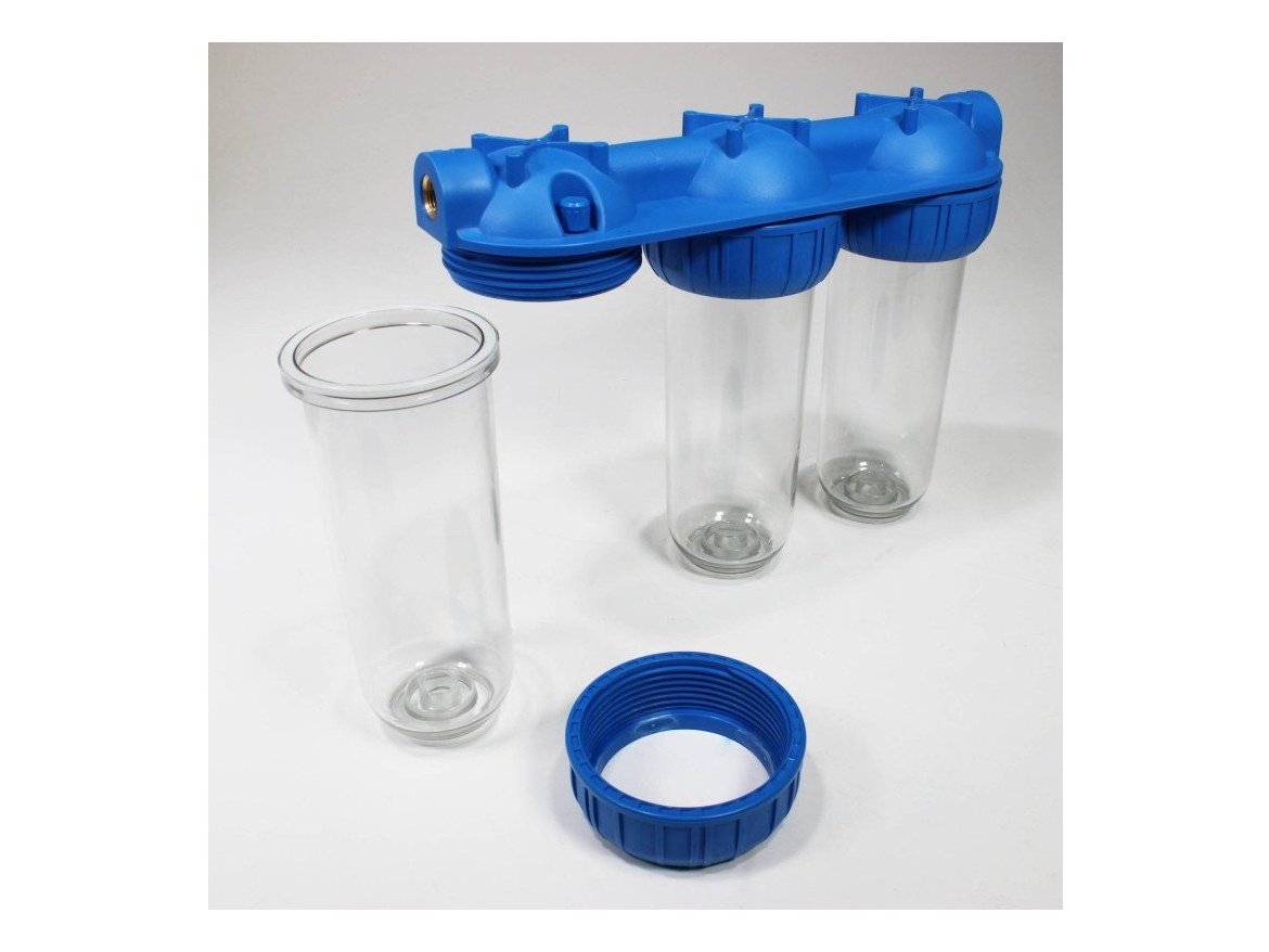 Filtrace pitné vody Donner set 3 stupňové filtrace TRIO (aktivní uhlík granutát)