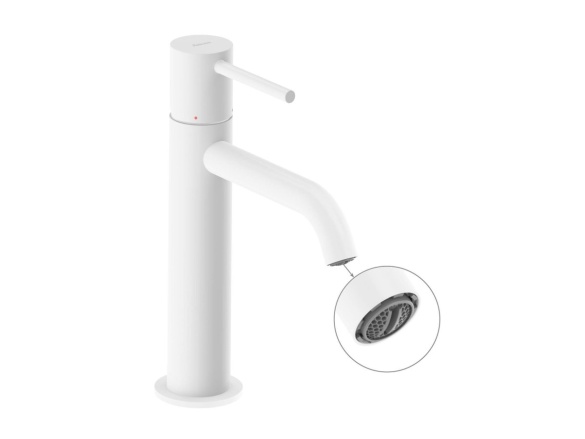 Ravak ES 012.10WV Umývadlová batéria 190 mm bez odtokovej armatúry, White Velvet