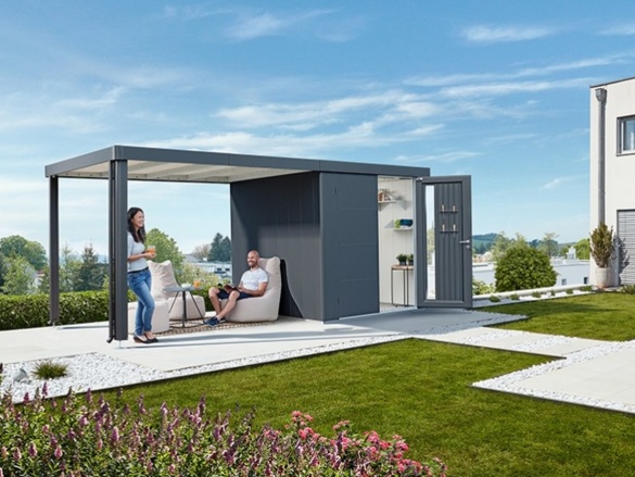 Plechový zahradní domek Biohort Neo