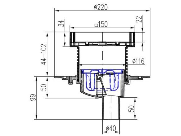 Chuděj PVSU 40 (univerzální)